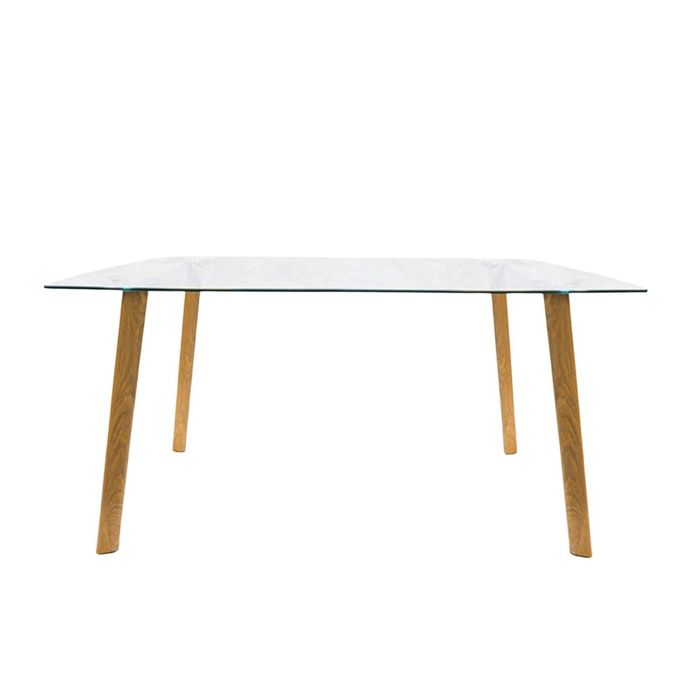 Mesa De Comedor Cristal 140x80cm image number 0.0