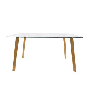 Mesa De Comedor Cristal 140x80cm