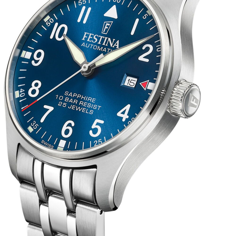 Reloj F20151/c Festina Swiss Azul Hombre Swiss Made image number 1.0