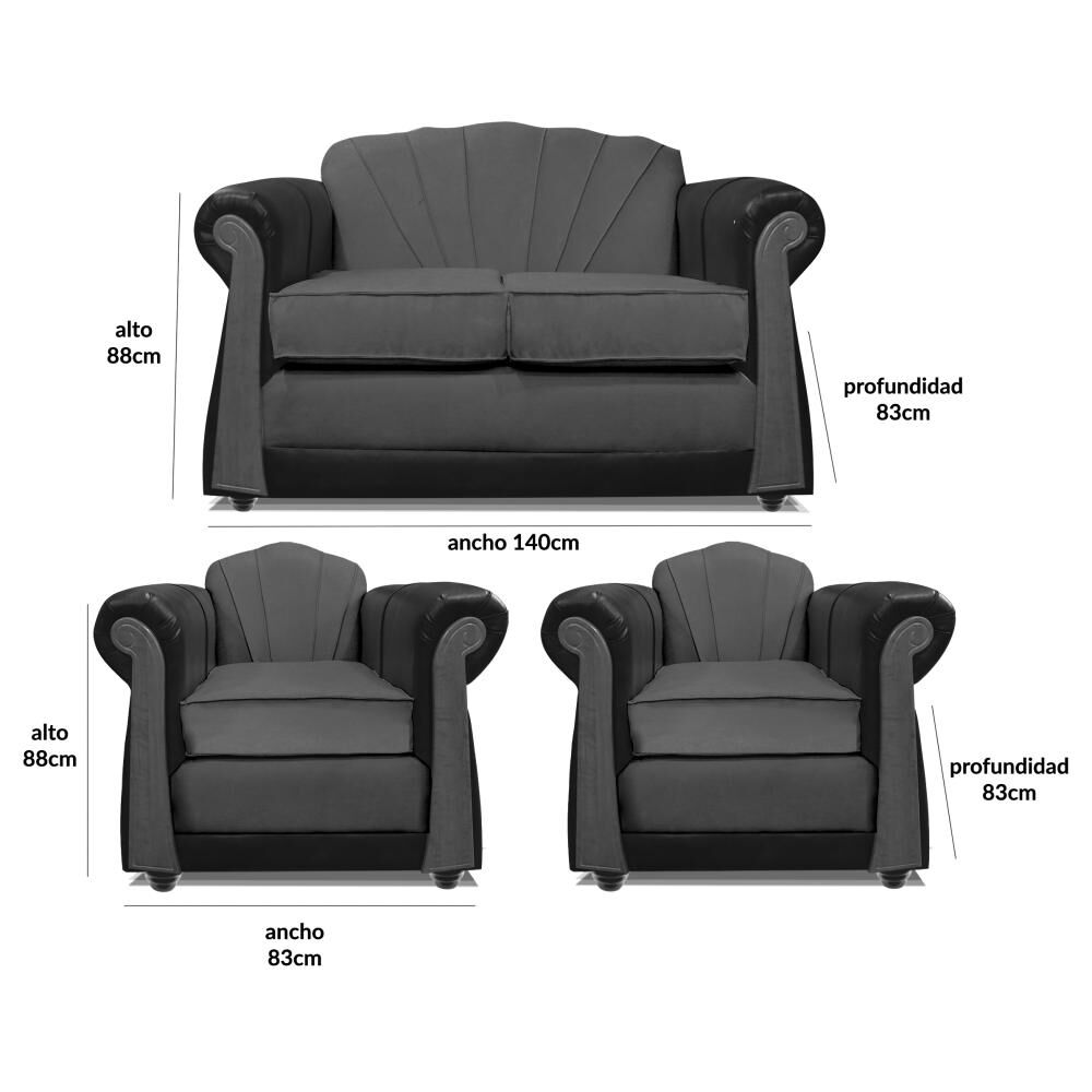 Juego De Living Elegant Marsella / 4 Cuerpos image number 1.0
