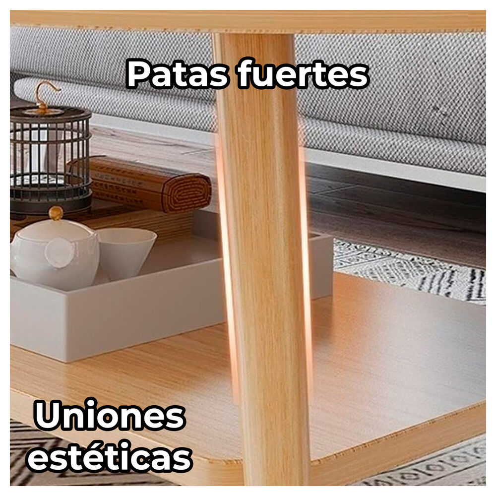 Mesa Para Sala Estilo Escandinavo Decorativa Y Pr&aacute;ctica image number 2.0