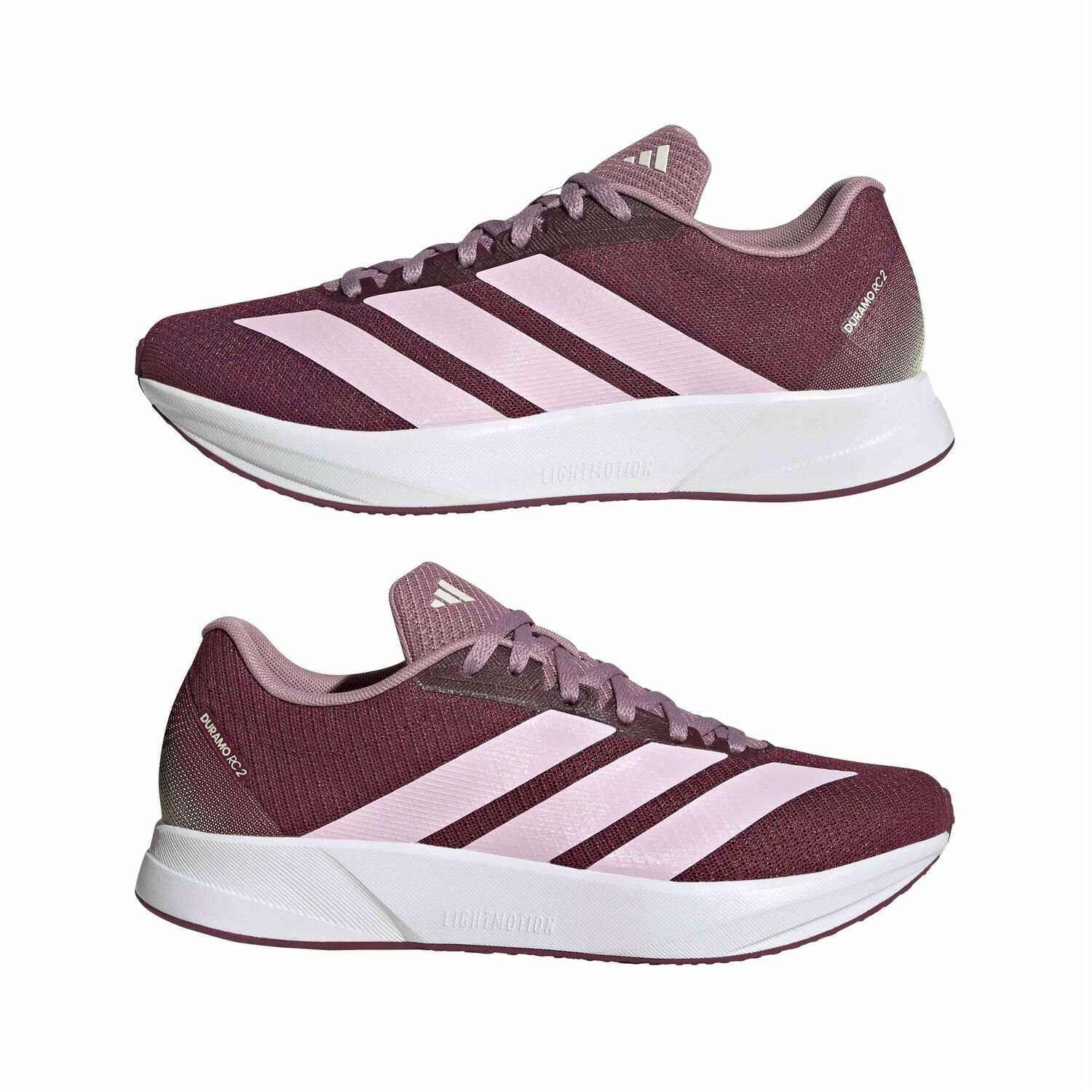 Zapatilla Running Mujer Adidas Duramo Rc2 W Granate image number 8.0