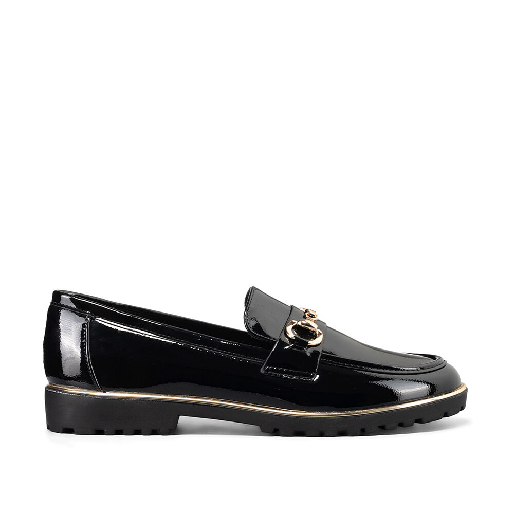 Mocasin Casual Mujer Vintage Clasico Charol Weide Jn712 image number 0.0