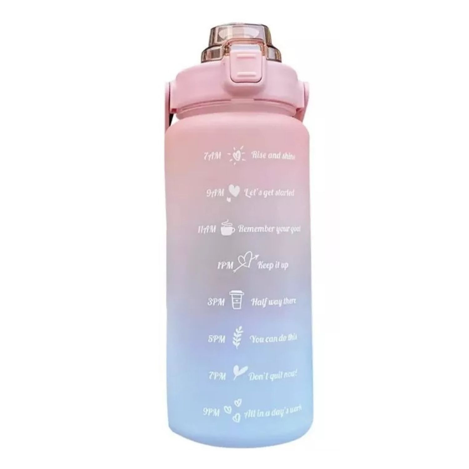 Pack 2 Botellas Agua Motivacionales De 2 Litros Y 900 Ml image number 3.0