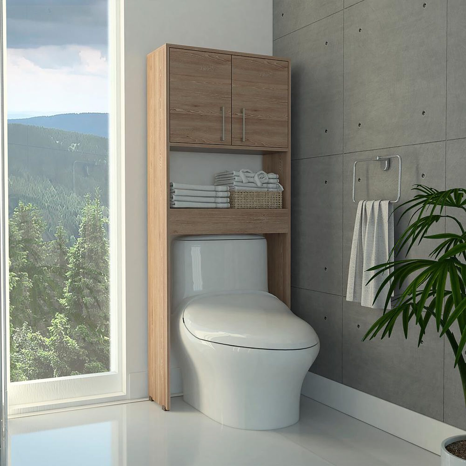 Mueble De Ba&ntilde;o Tuhome Barcelona / 2 Puertas image number 4.0