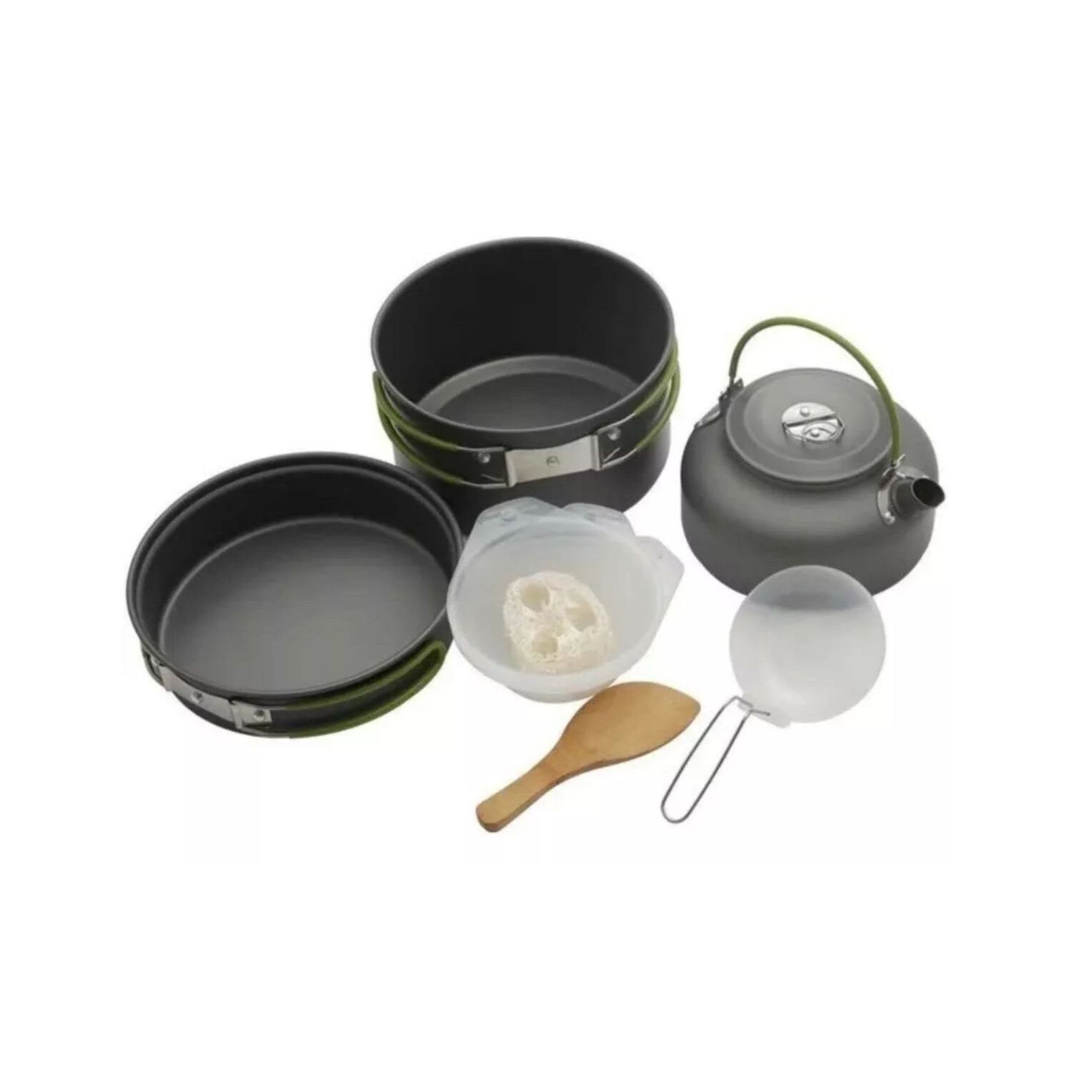 Kit Cocina Camping Ultra Ligero 8 Piezas Surtido image number 0.0
