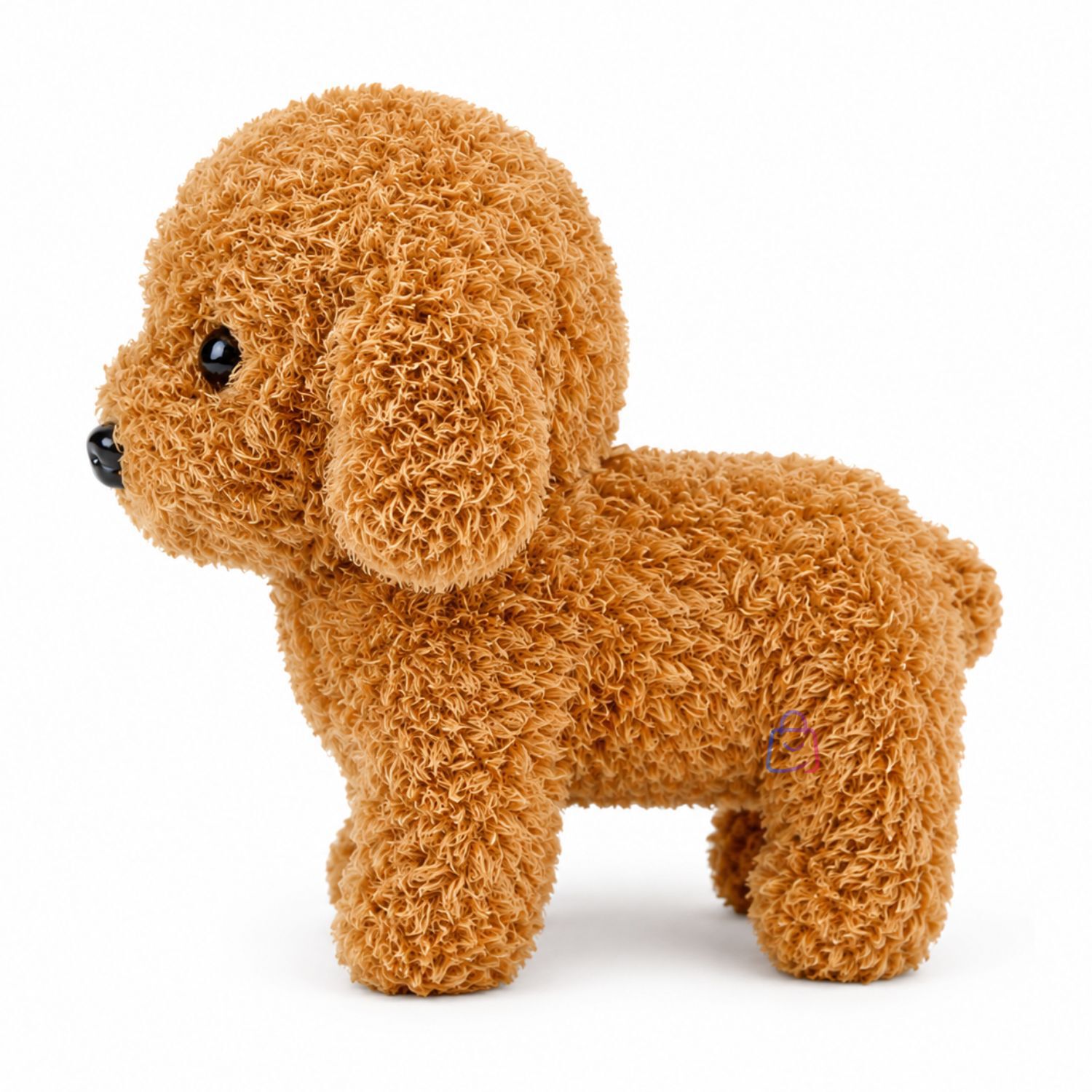 Peluche Perro Interactivo Rulos Caf&eacute; Sonido Movimiento - Ps image number 2.0