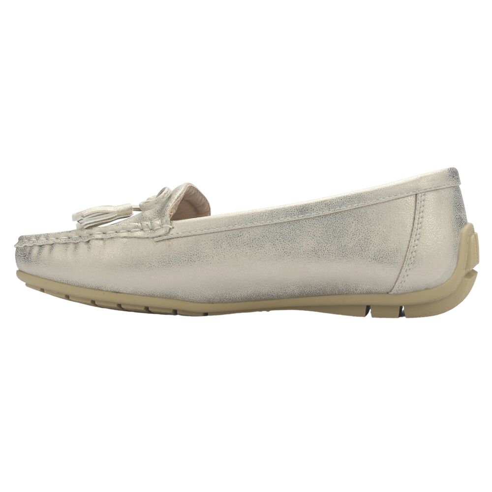 Mocasin Mujer Casual Champagne Chalada Nautico-3 image number 1.0