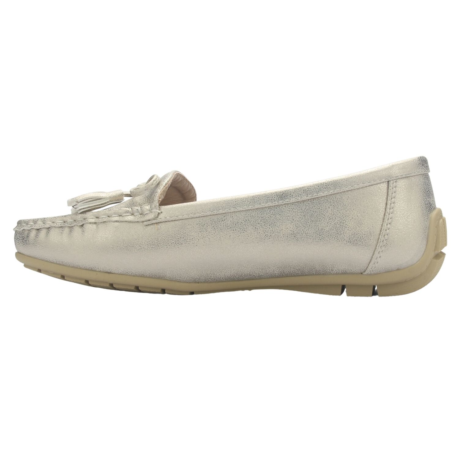 Mocasin Mujer Casual Champagne Chalada Nautico-3 image number 1.0