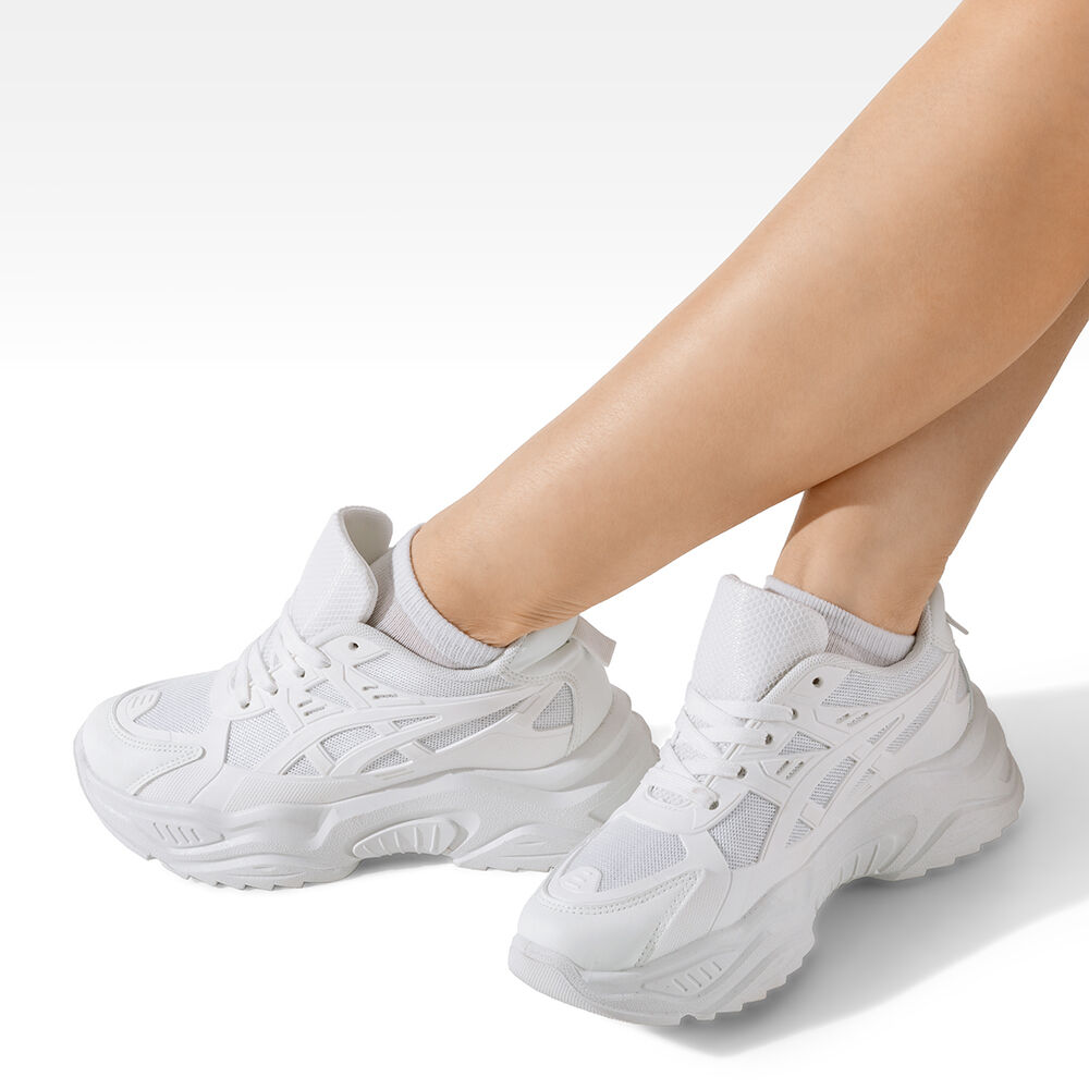 Zapatilla Deportiva Casual Mujer Moda Plataforma Weide Lt612 image number 2.0