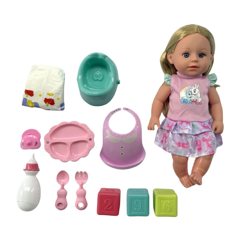 Muñeca Toddler Bostecitos Con Acc 12 Sonidos Ass image number 8.0