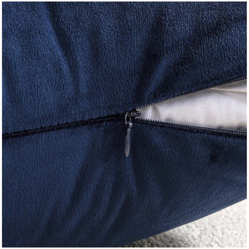 Pack De 02 Fundas De Coj&iacute;n De Terciopelo Suave 45x45 Mod20 image number 2.0