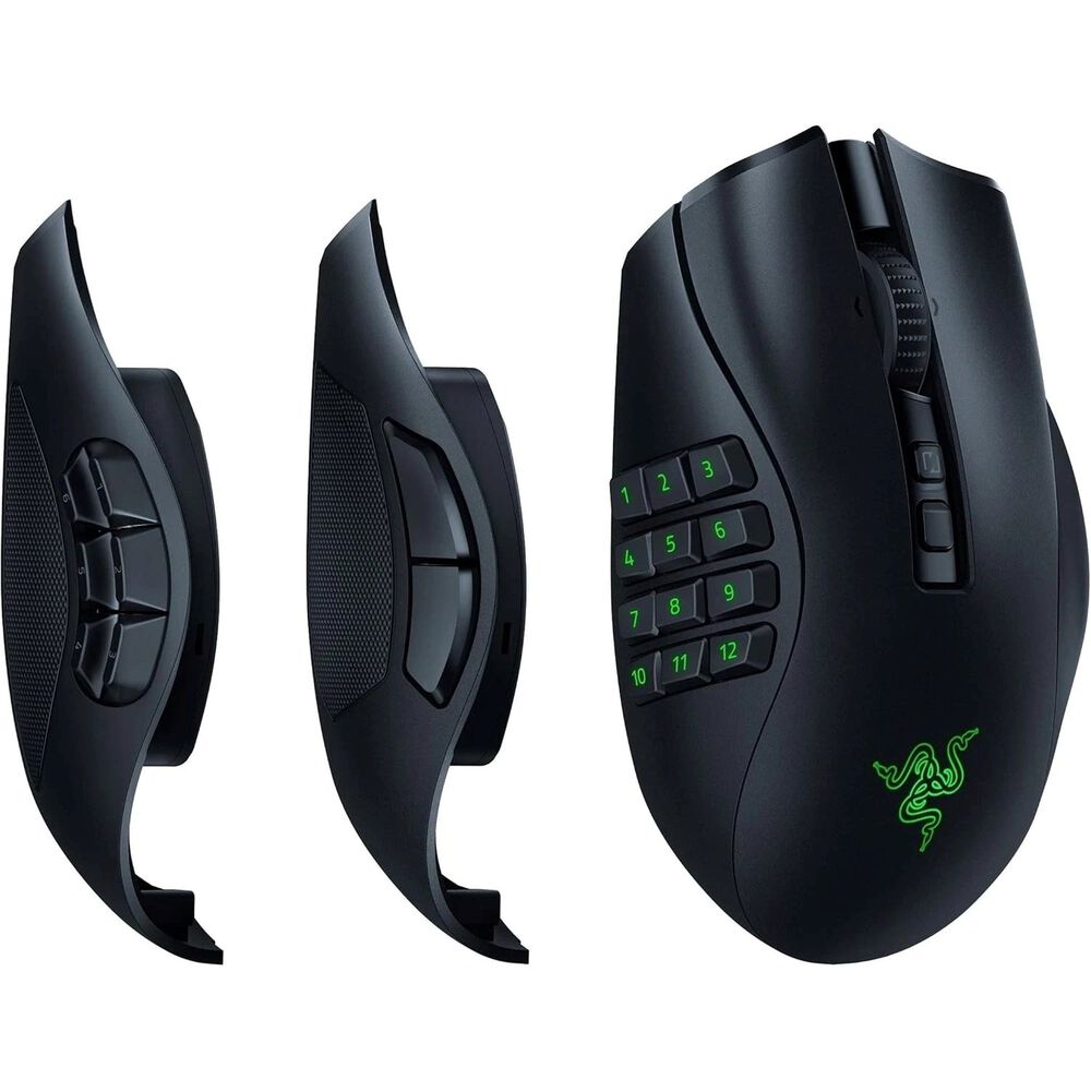 Mouse Gamer Razer Naga V2 Pro Sensor Focus Pro 30k Usb-c Bt image number 1.0