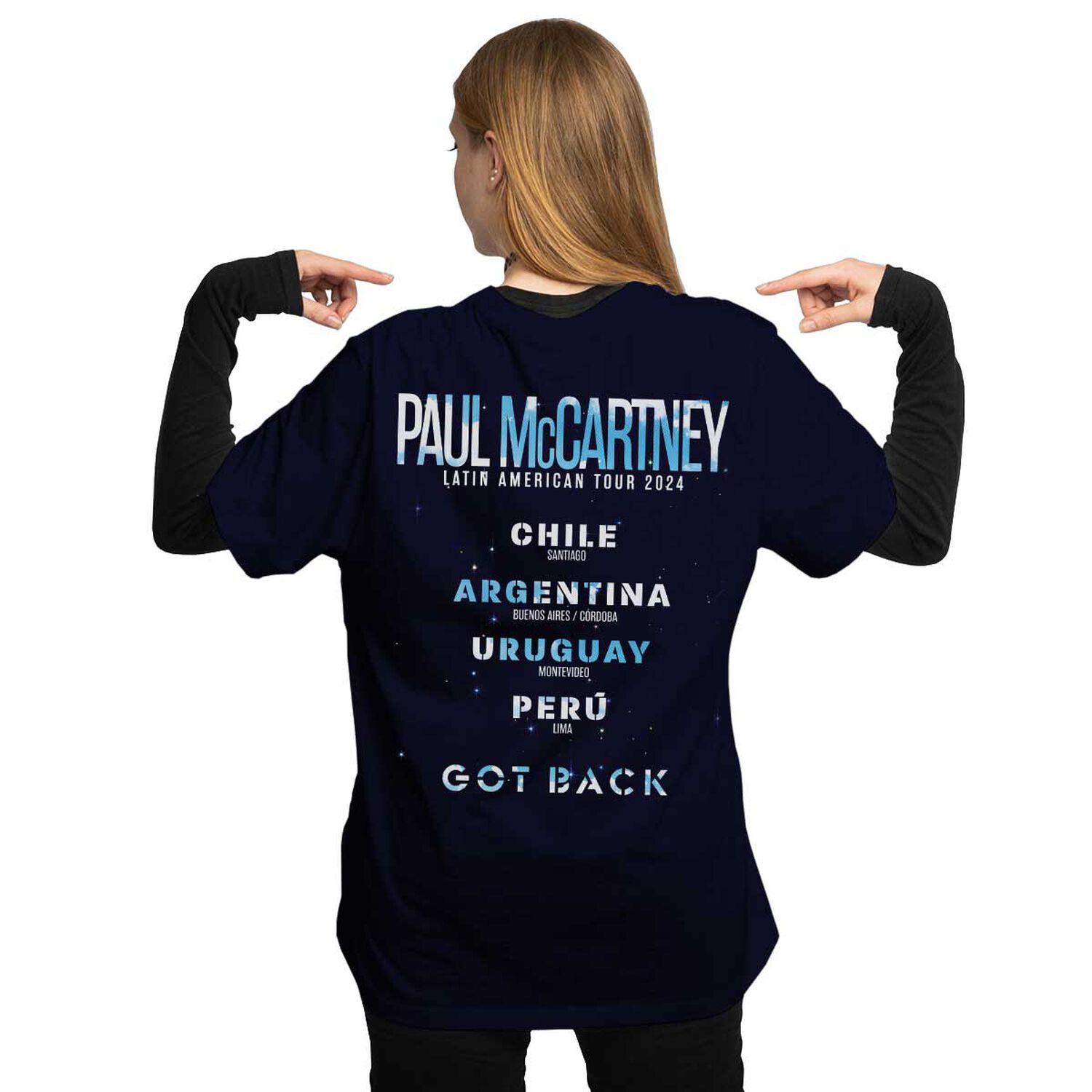 Polera Paul Mccartney Got Back Tour 2024 image number 4.0