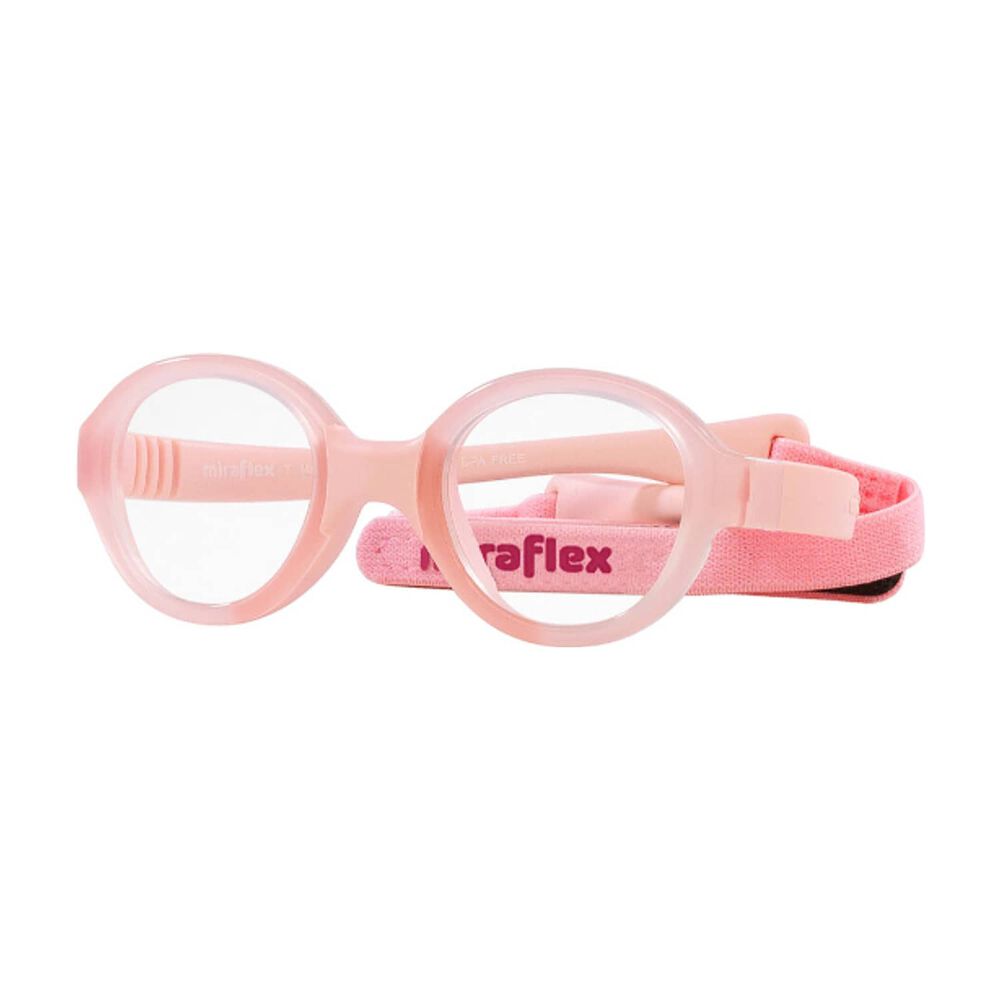 Lentes &Oacute;pticos Rosa Con Correa Miraflex Para Ni&ntilde;os image number 1.0