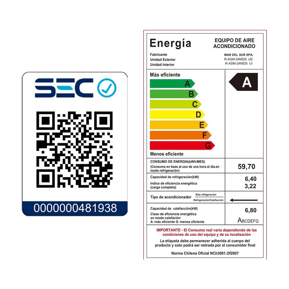 Aire Acondicionado Split Frio-calor Inverter 24.000 Btu Wifi Kendal image number 5.0