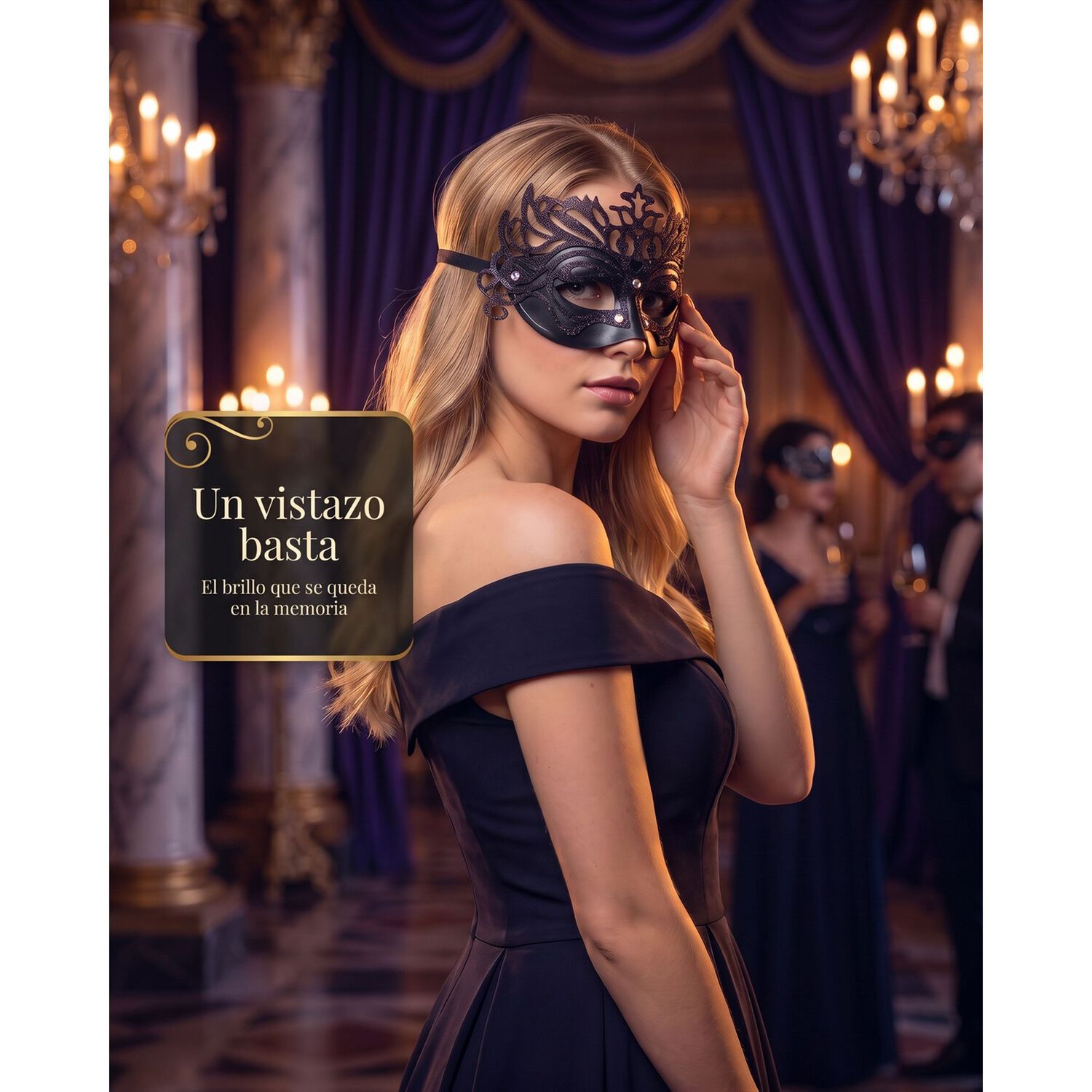 M&aacute;scaras Misterio Veneciano Antifaz Disfraz Sexy Venecianas image number 20.0