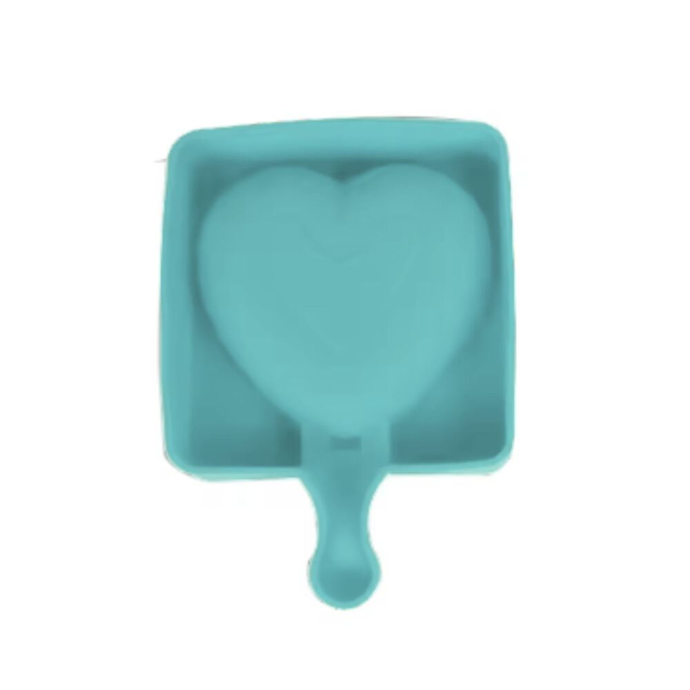 Molde Silicona Corazón Repostería Postres Creativos Helado image number 1.0