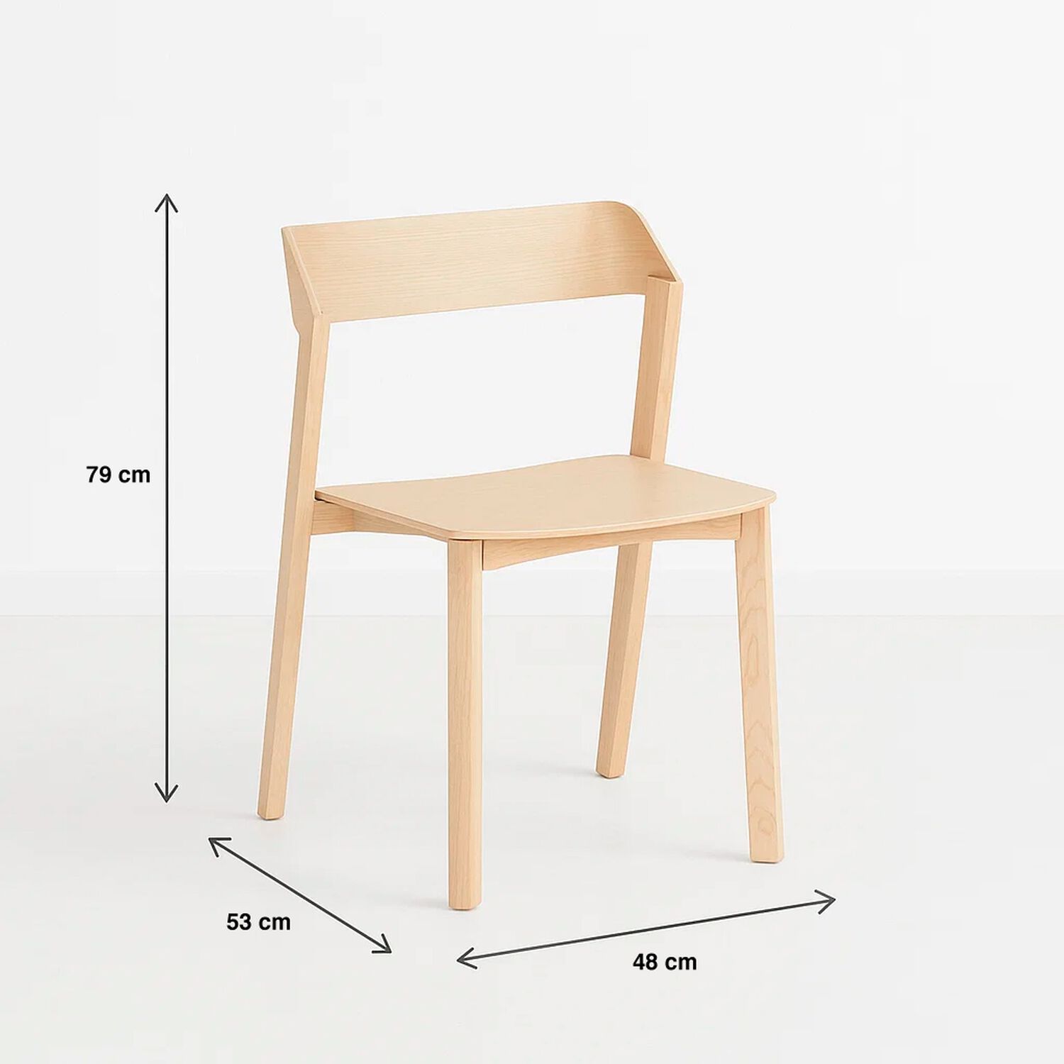 Silla De Comedor Madera Rover Viena Natural image number 3.0