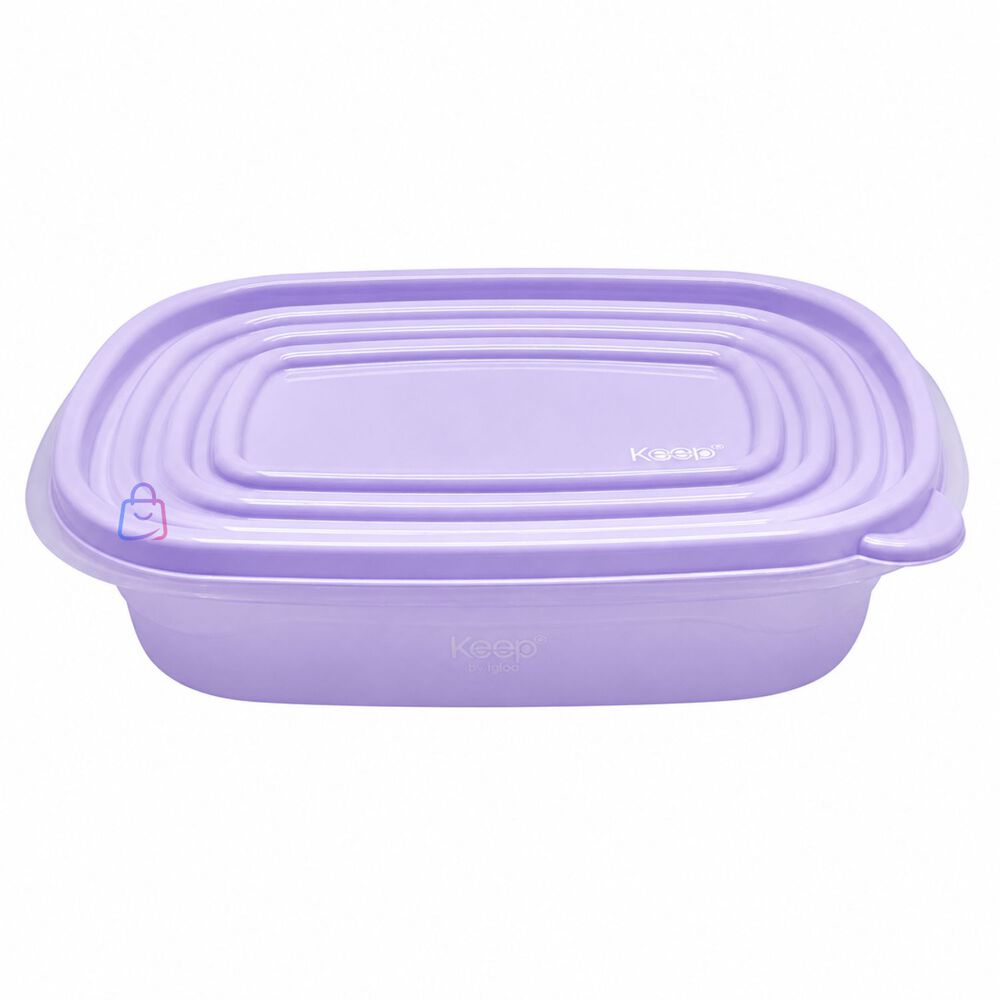 Set 3 Contenedores Herm&eacute;ticos Apilables Keep 950ml - Ps image number 2.0