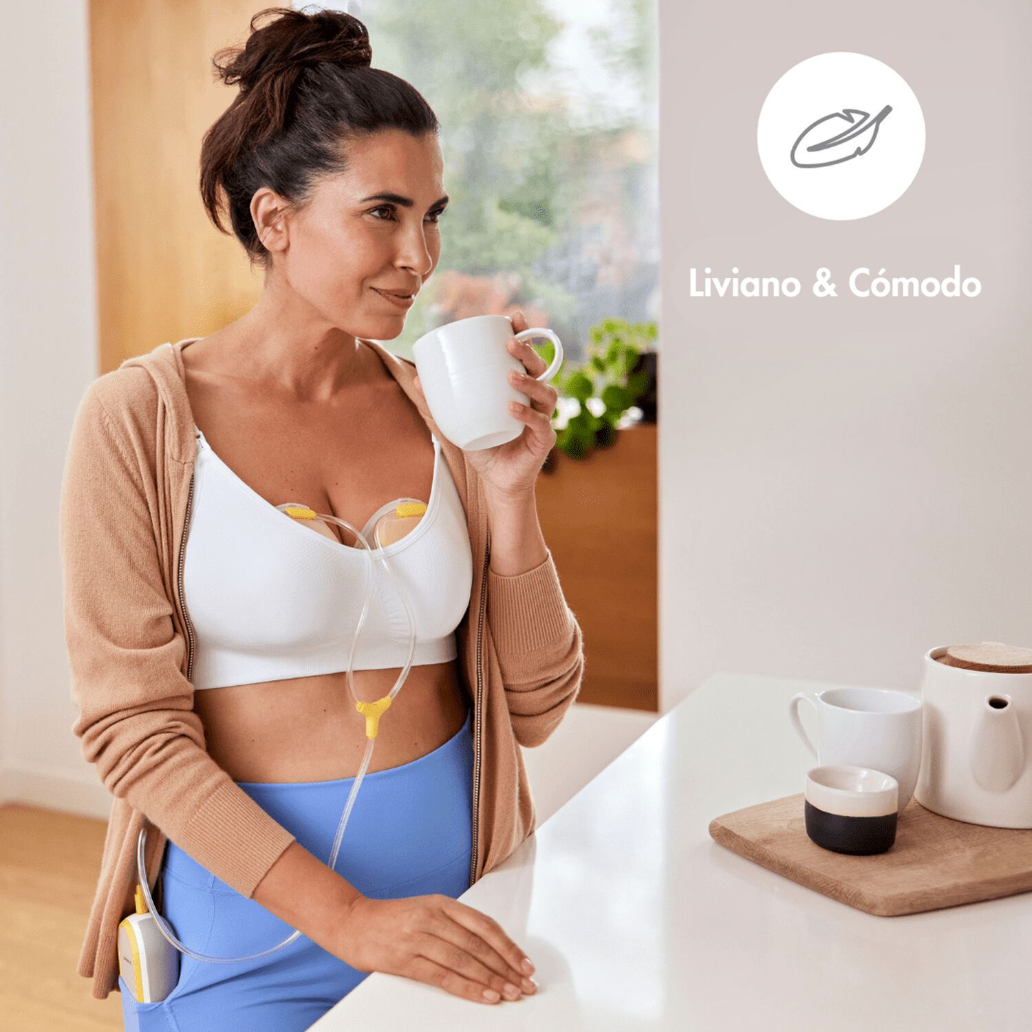 Kit Hands Free Copas Recolectoras Medela image number 2.0