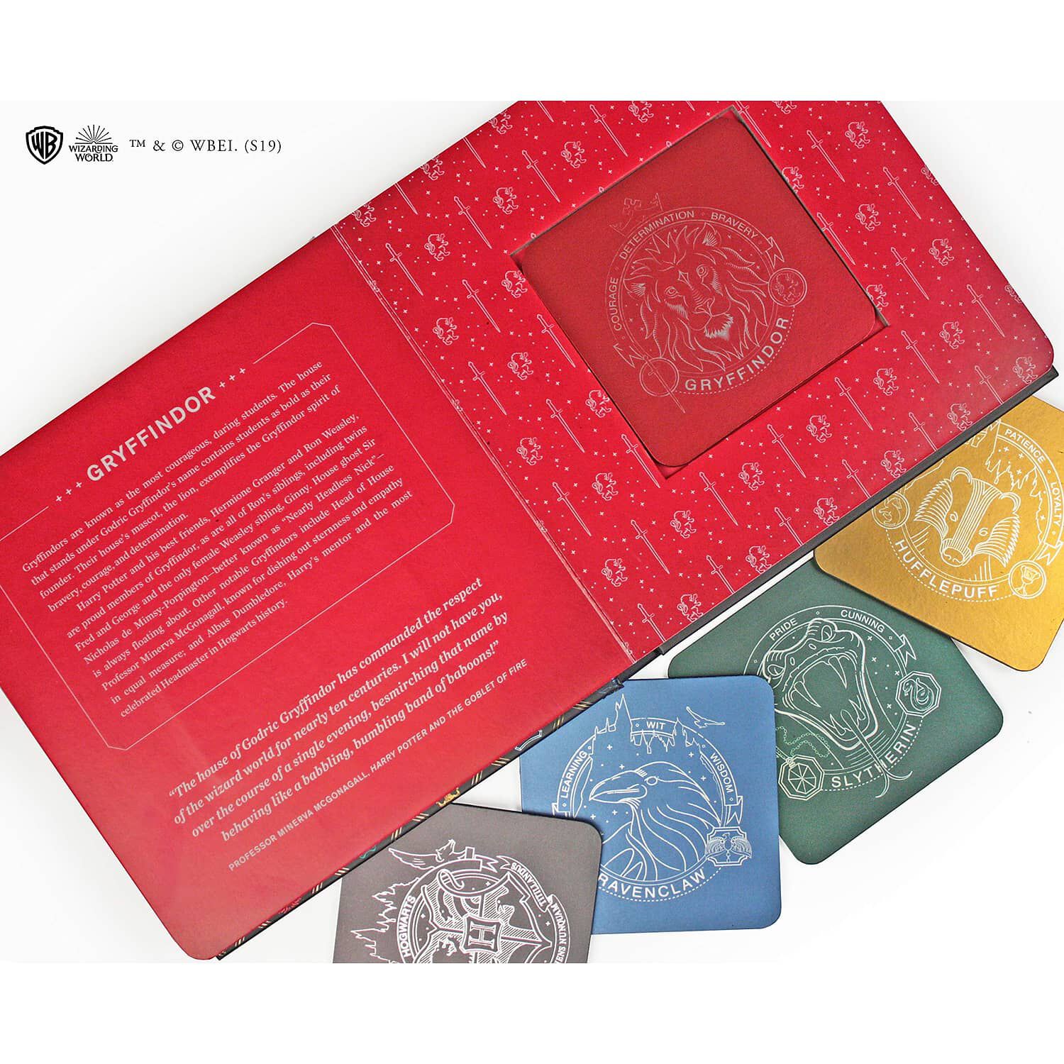 Harry Potter Hogwarts Coaster Book image number 1.0