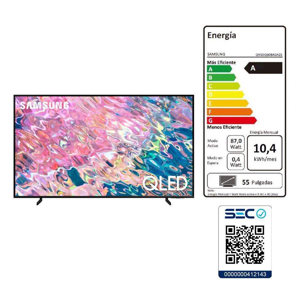 Qled 55" Samsung Q60B / Ultra HD 4K / Smart TV image number 9.0