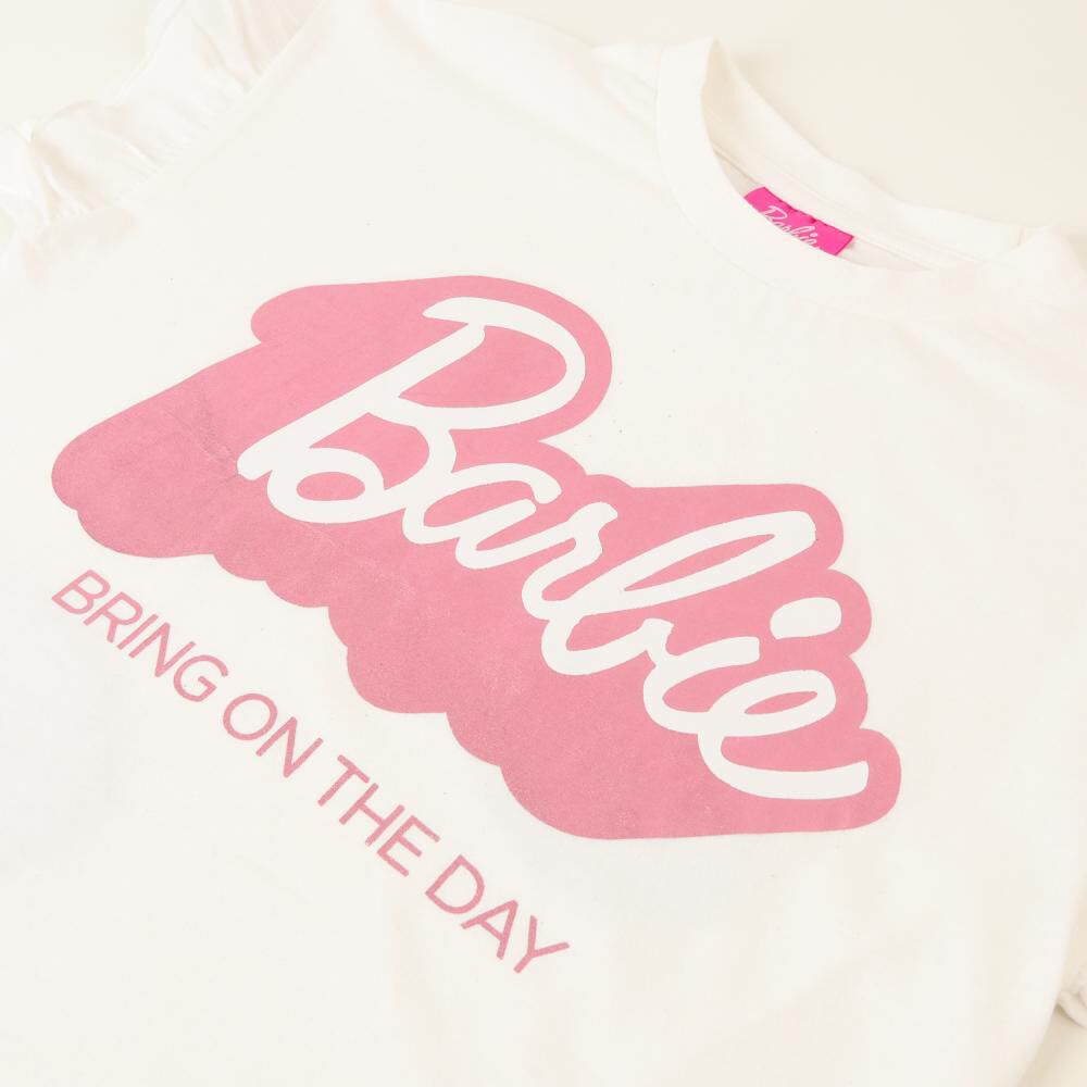 Polera Mc Niña Logo Barbie image number 2.0