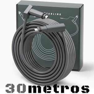 Cable Starlink 30 Metros - Nuevo Y Resistente Alta Velocidad