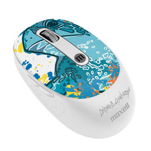 Mouse Inal&aacute;mbrico Maxell Dise&ntilde;o Wild 4000dpi Usb/usb-c Tortuga