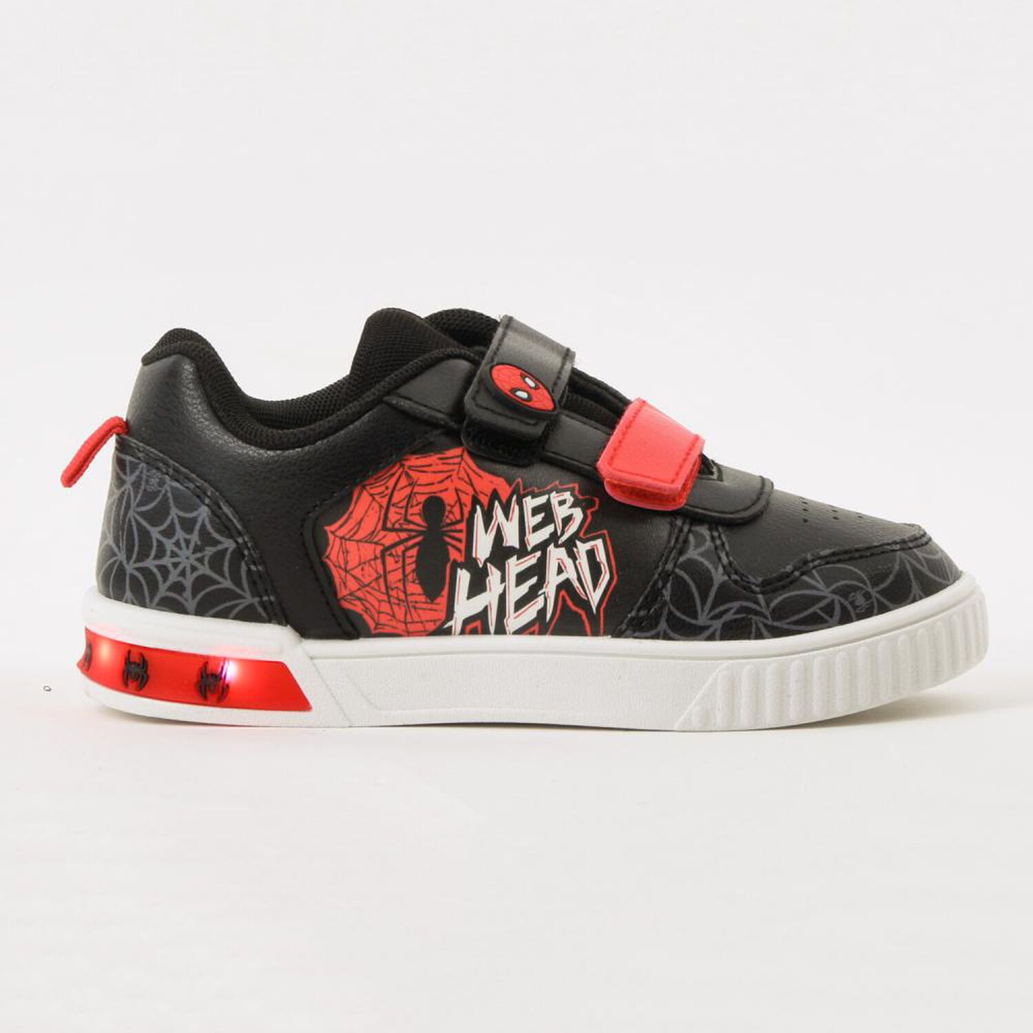 Zapatilla Con Luces Ni&ntilde;o Web Head Marvel image number 0.0