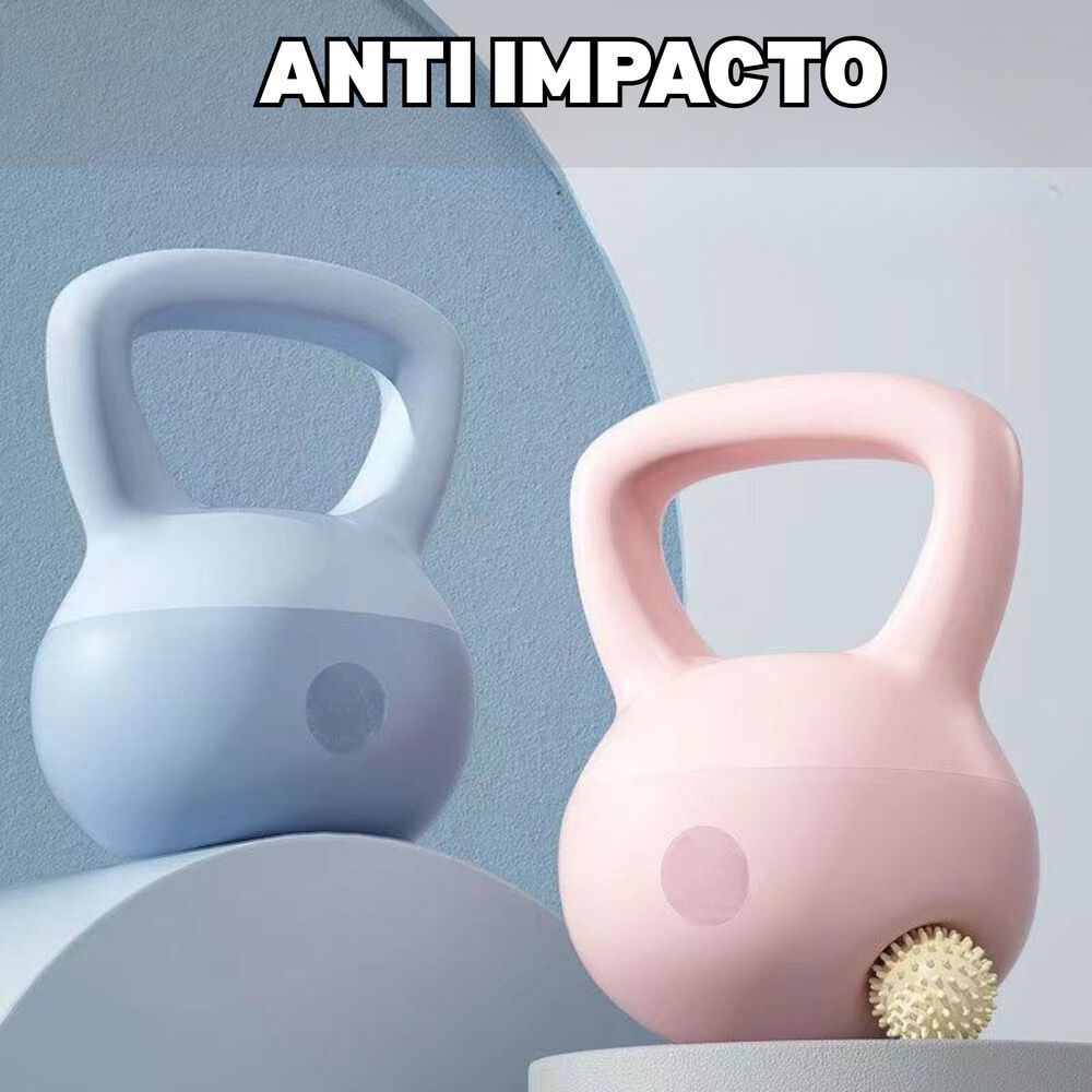 Pesa Rusa Kettlebell 4kg Crossfit Rosado image number 2.0
