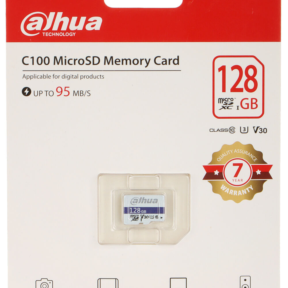 Tarjeta Memoria Micro Sd Dahua Vigilancia 128 Gb Clase 10 image number 2.0