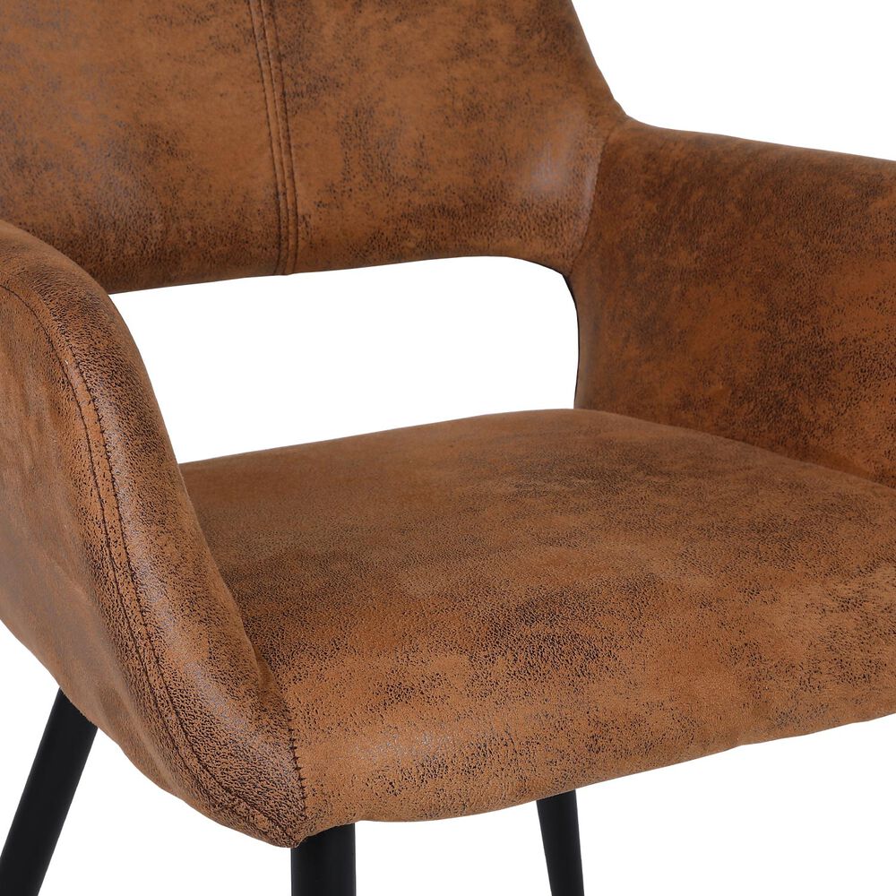 Pack De 2 Silla Comedor Sitial Cromwell Caf&eacute; image number 5.0