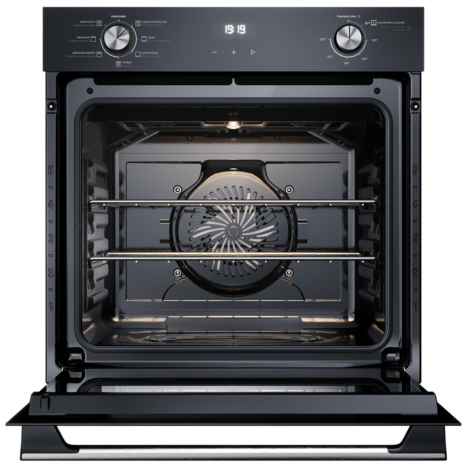 Horno Empotrable El&eacute;ctrico Electrolux 80 Litros Con Convecci&oacute;n, Perfectcook360 Y Negro (oe8eh) image number 2.0