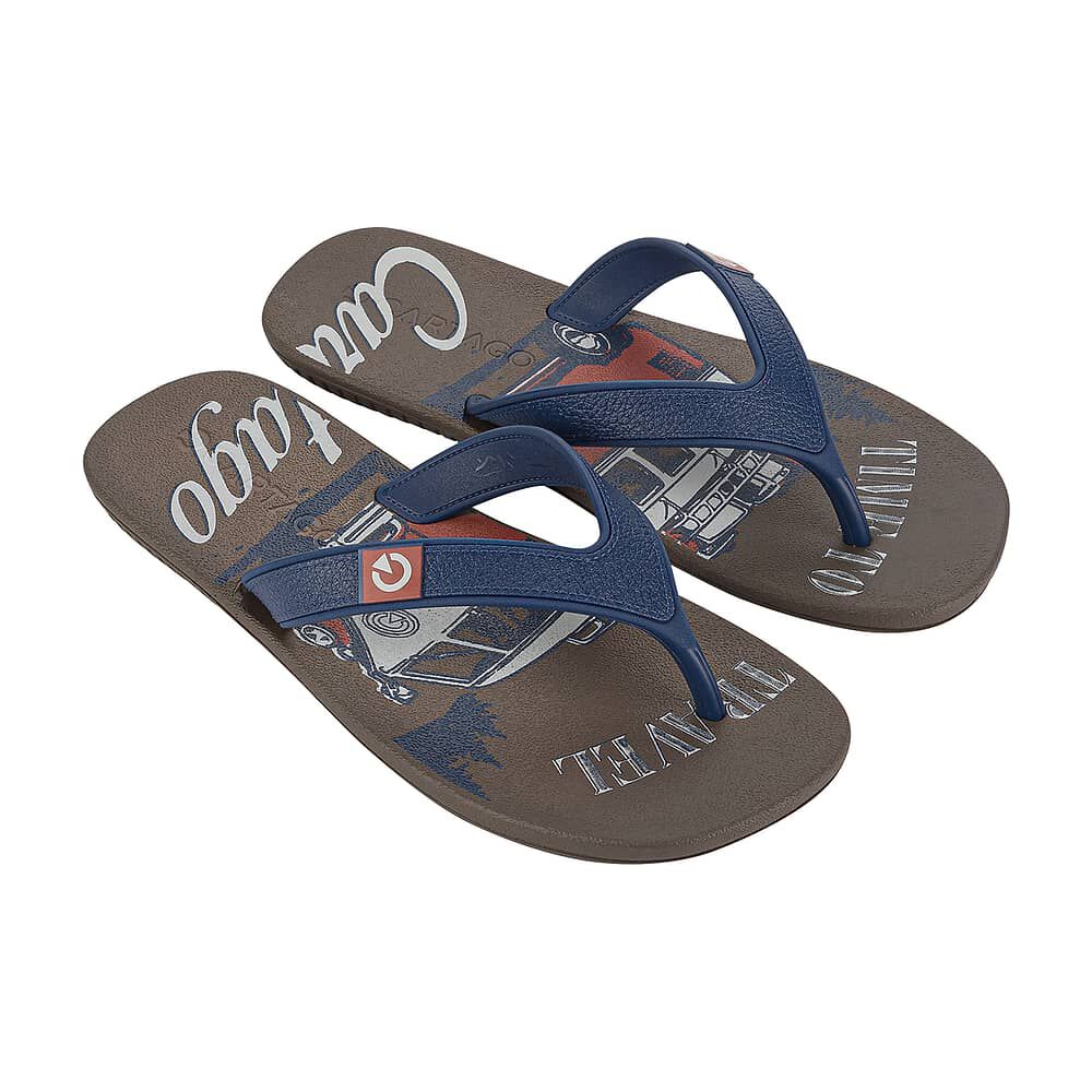 Sandalia Hombre Caf&eacute; Dakar Ad Cartago image number 1.0