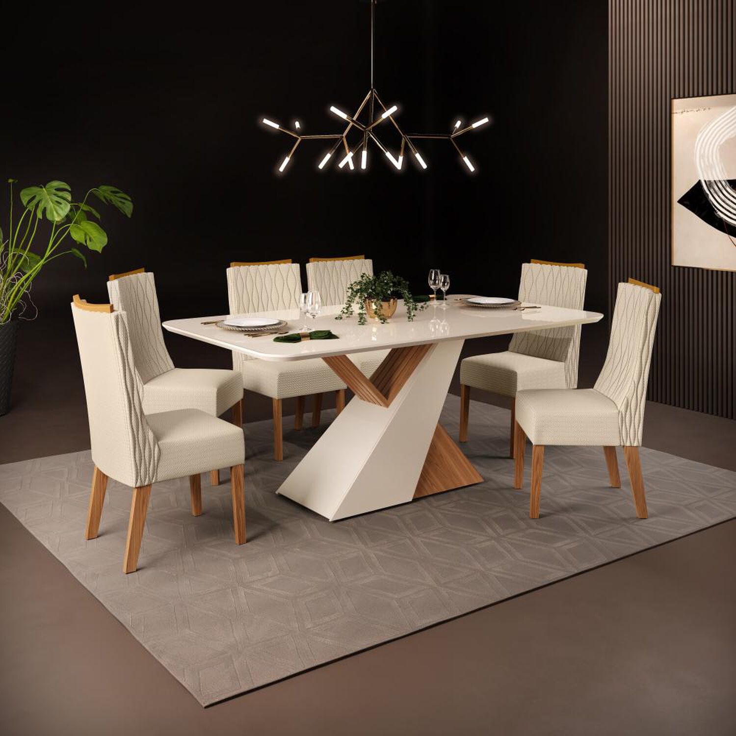 Juego De Comedor Altavision Vega image number 2.0