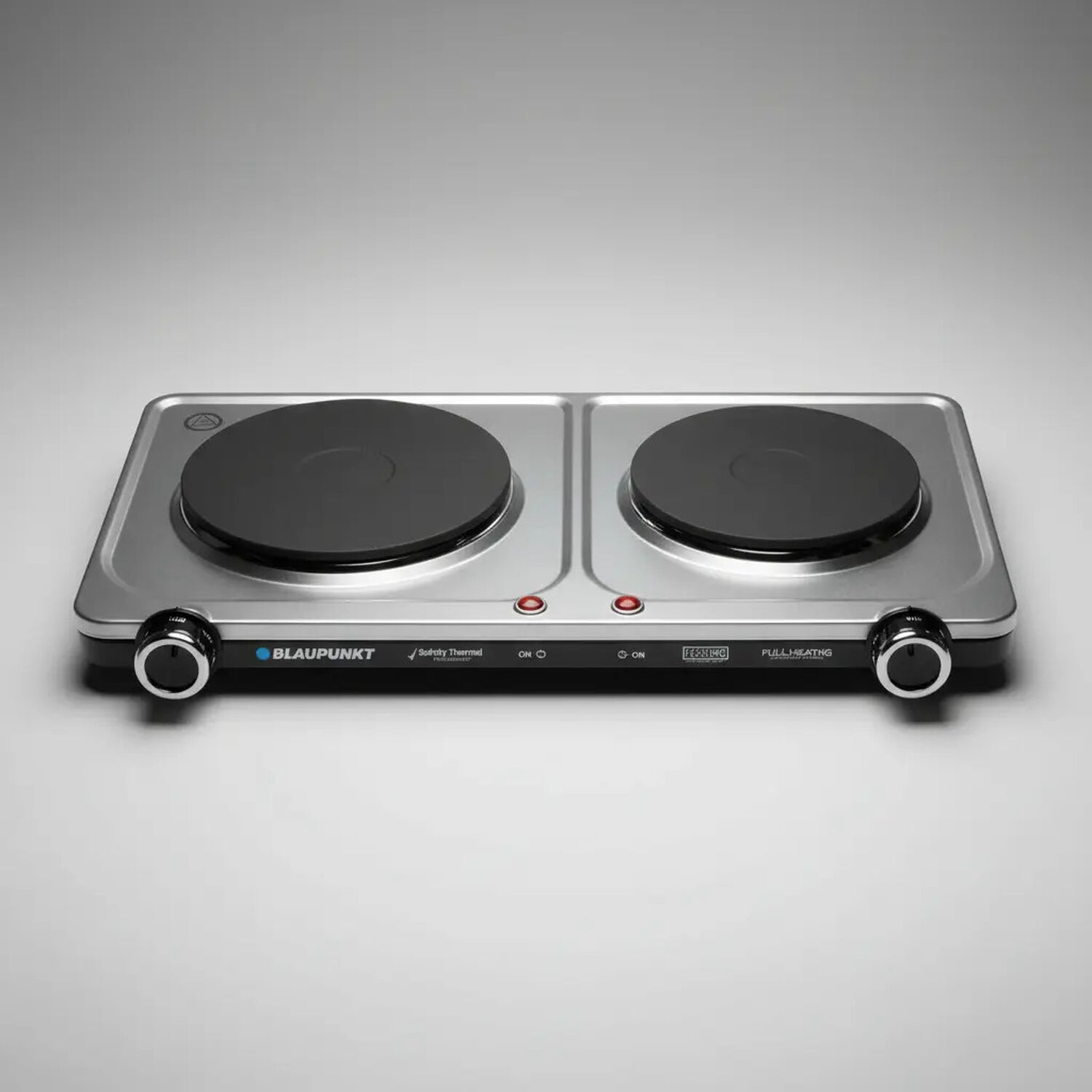 Cocinilla Encimera El&eacute;ctrica 2 Platos Potencia 2200w Marca Blaupunkt image number 4.0