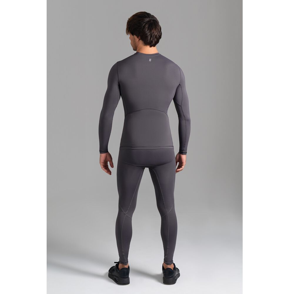Ultimate Polera Ml Compresiva Sport Hombre Magnet - L image number 2.0
