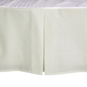 Faldon Unicolor 2 Plazas Color Beige 144 Hilos Arthome