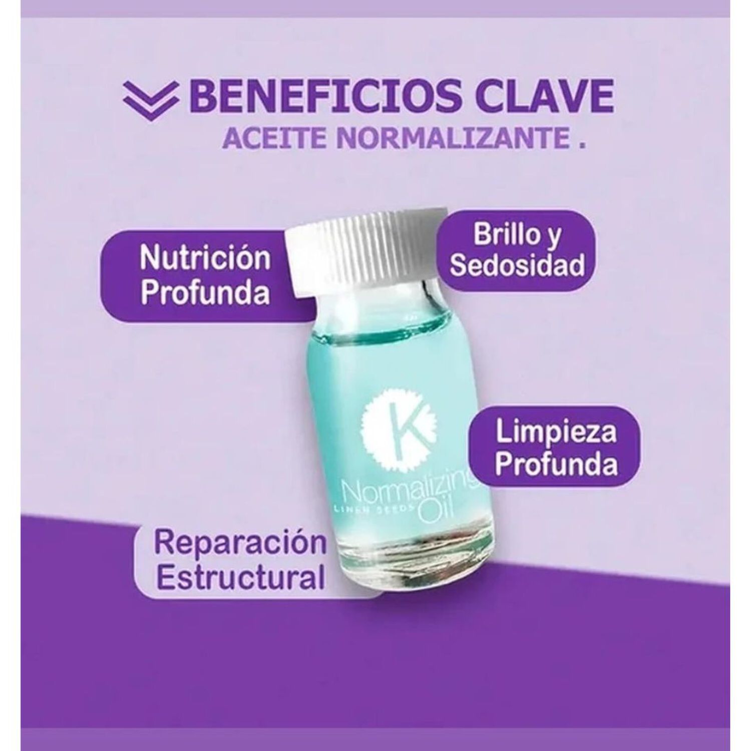 Ampolla Capilar Normalizing Oil Kristal Basic Bbcos 10ml image number 2.0