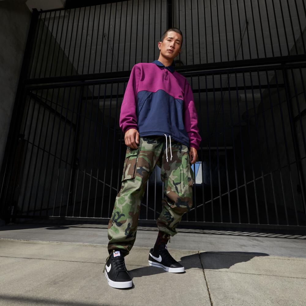 Zapatilla Urbana Hombre Nike Court Legacy Negro image number 6.0