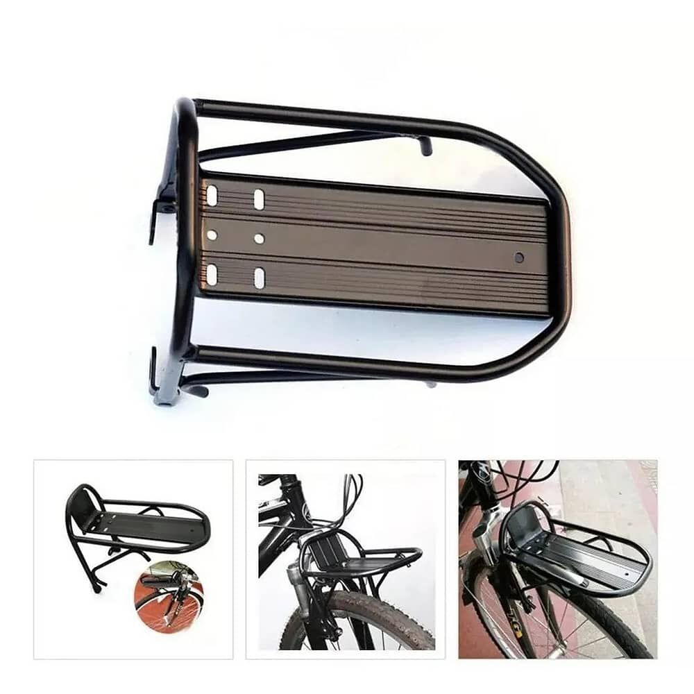 Parrilla Delantera De Acero Para Bicicleta image number 1.0