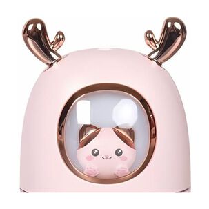 Humidificador Difusor Nave Espacial Gato Rosa Hogar