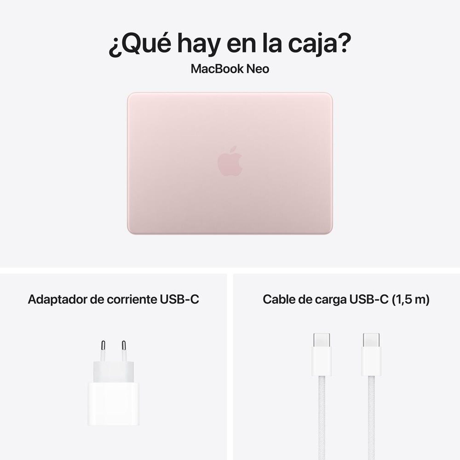 Macbook 13" Apple Neo / Chip A18 / 8 GB RAM / 512 GB SSD / Rosado image number 9.0