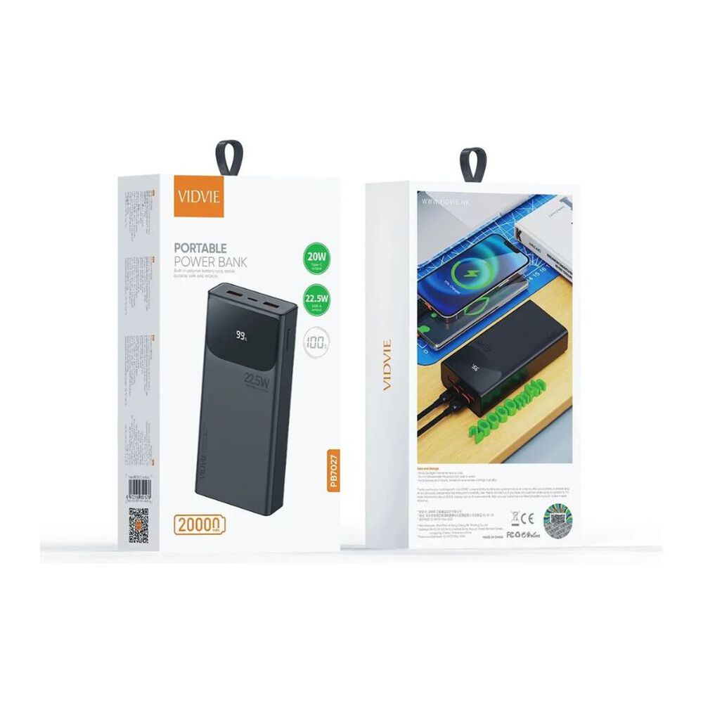 Cargador Port&aacute;til Power Bank 20000 Mah 22.5w image number 1.0