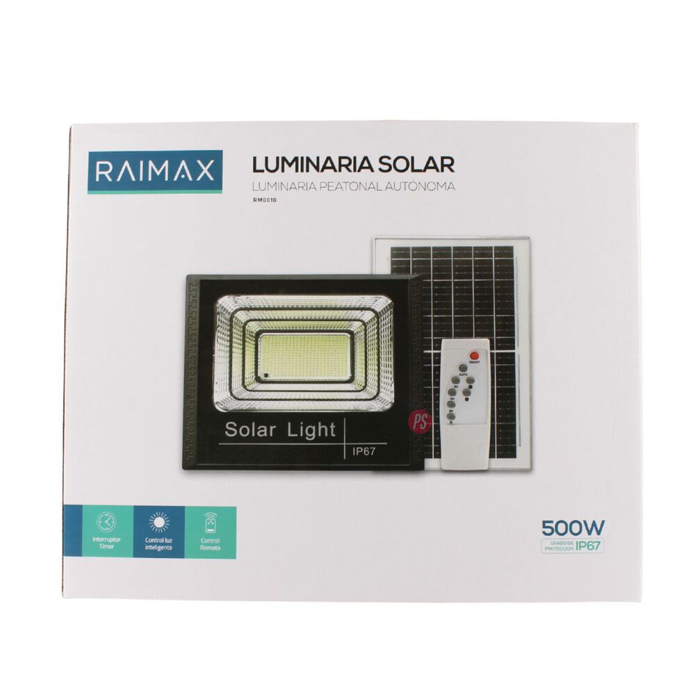 Reflector Solar Raimax 500w Led Ip67 Sensor Y Control - Ps image number 4.0