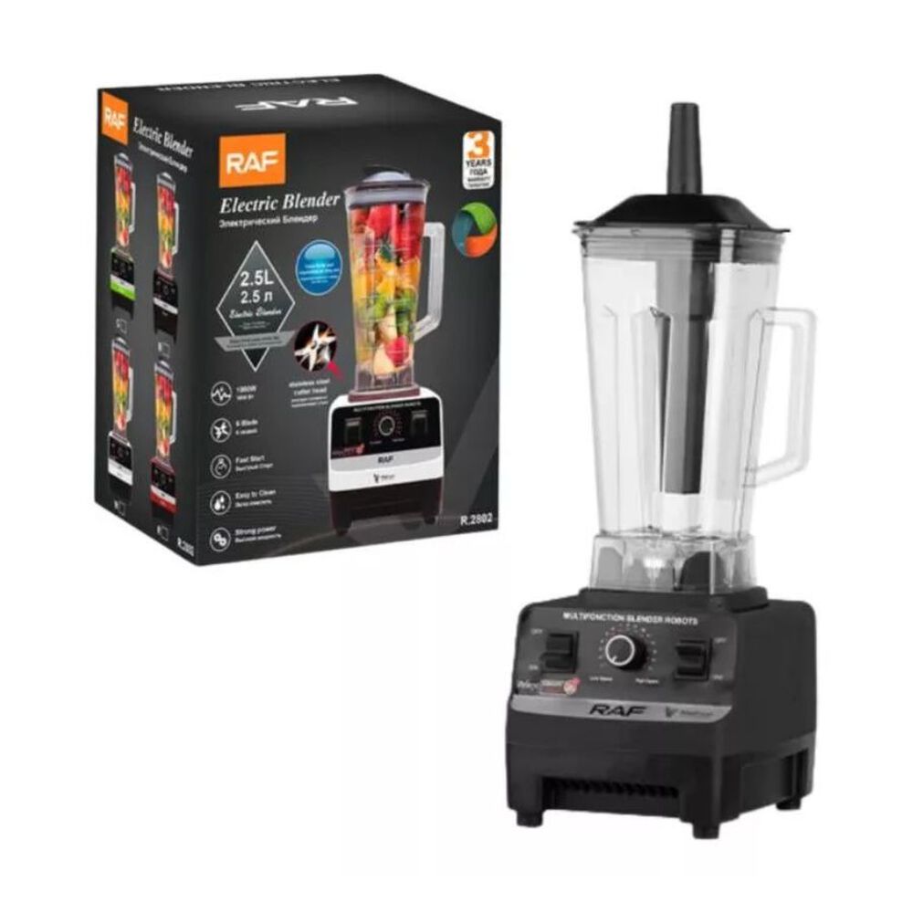Licuadora Eléctrica De 2.5l Raf 15 Velocidades Multifunción image number 0.0