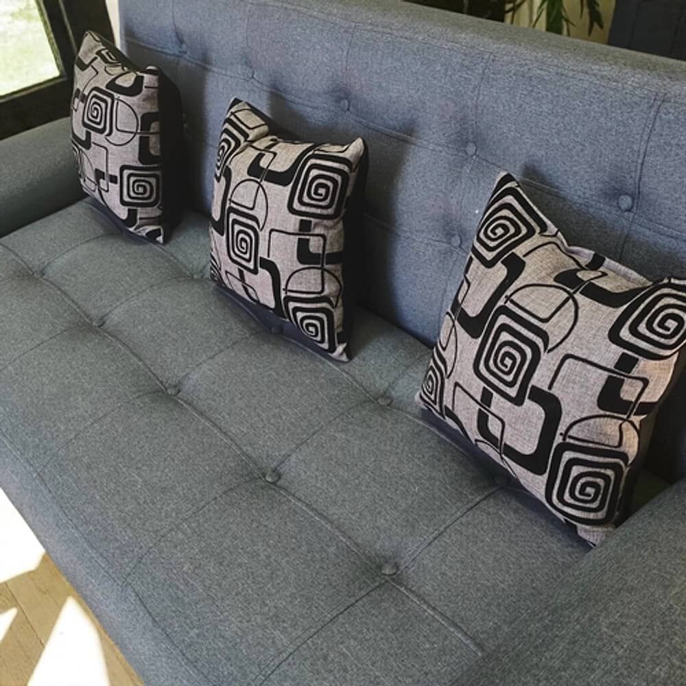 Sofa Cama Maravilla Con Puff Y Cojines image number 3.0