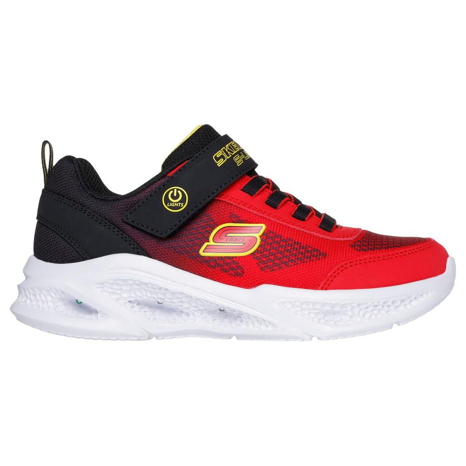 Zapatilla Infantil Ni&ntilde;o Skechers Meteor-lights-krendo Rdbk image number 1.0